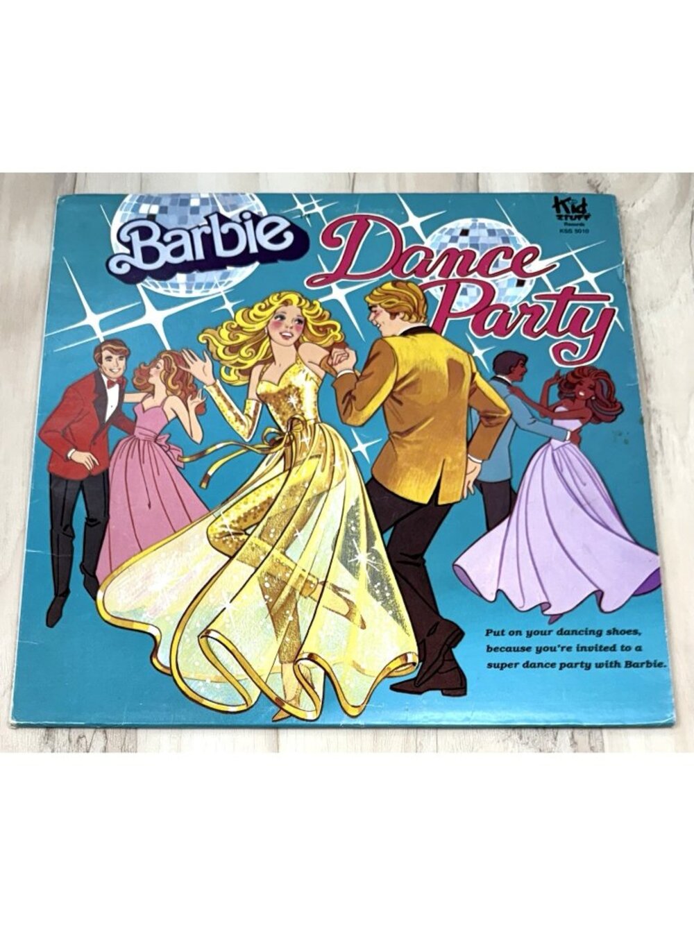 Barbie Dance Party Kid Stuff Records 12" Vinyl LP 1981 Mattel KSS 5010 HTF Rare